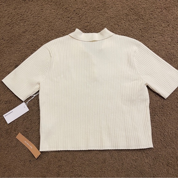 Reformation Moda Cotton Collared Sweater - Picture 7 of 7